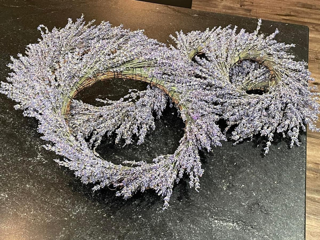 12” Lavender Wreath