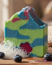 Load image into Gallery viewer, Blueberry Bubbles Artisan Soap

