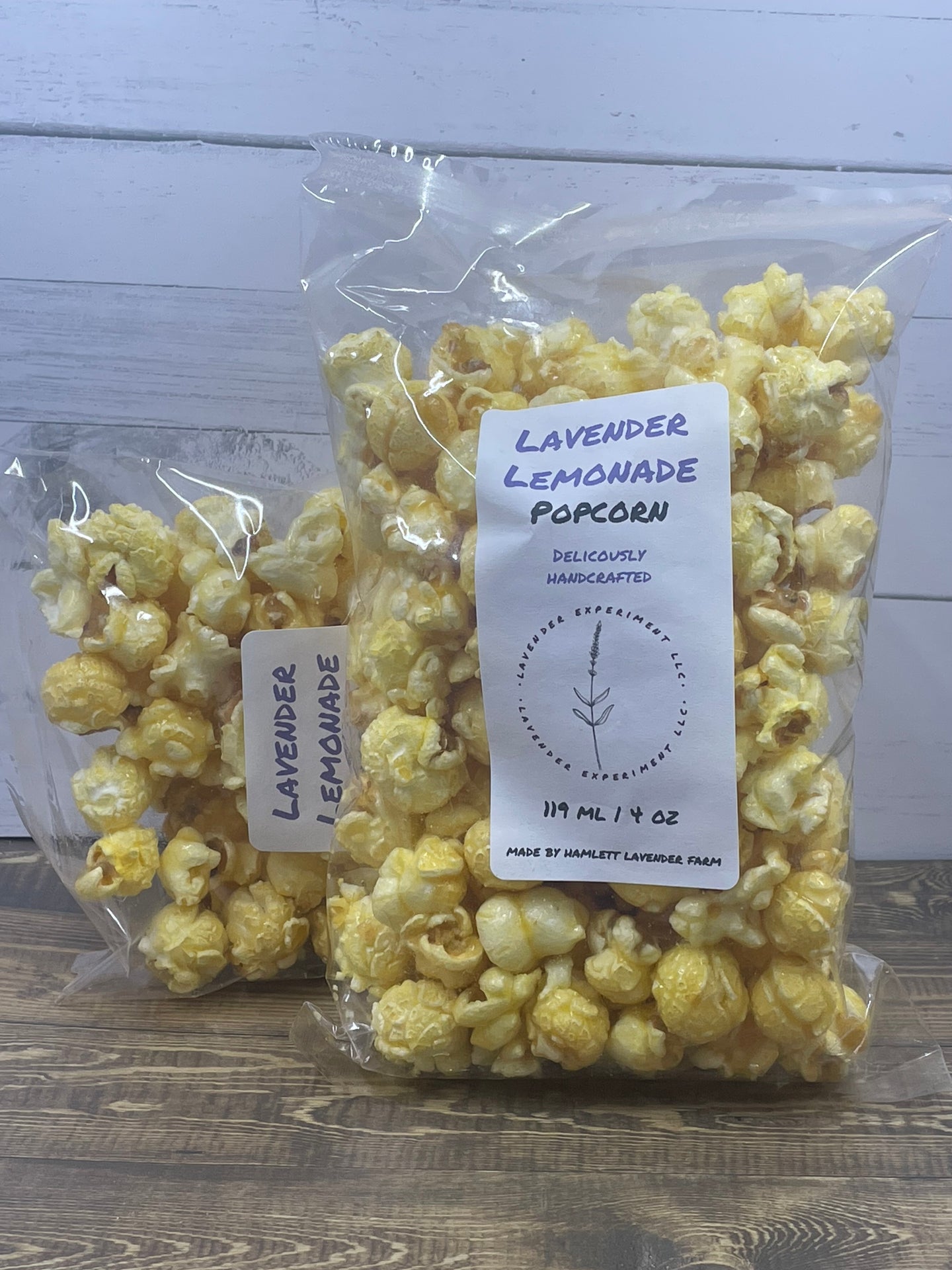 Lavender Lemonade Popcorn
