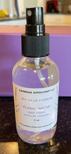 Load image into Gallery viewer, Lavender Hydrosol Floral Linen Spray 4oz
