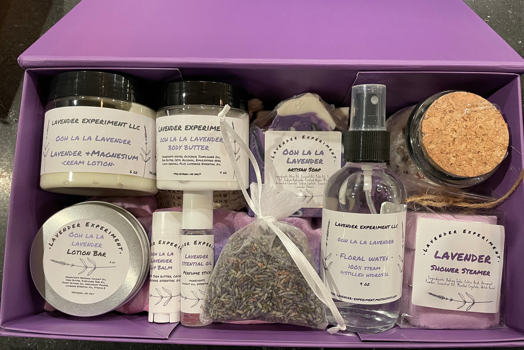 Lavender Lovers Extreme 14 pc Gift Set $100
($120 Value)