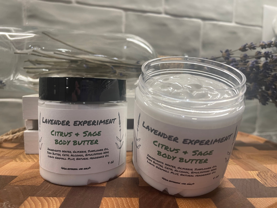 Citrus & Sage Body Butter