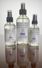 Load image into Gallery viewer, Lavender Hydrosol Floral Linen Spray 2oz
