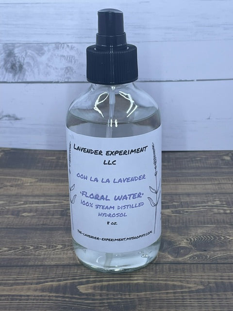 Lavender Hydrosol Floral Linen Spray 8oz