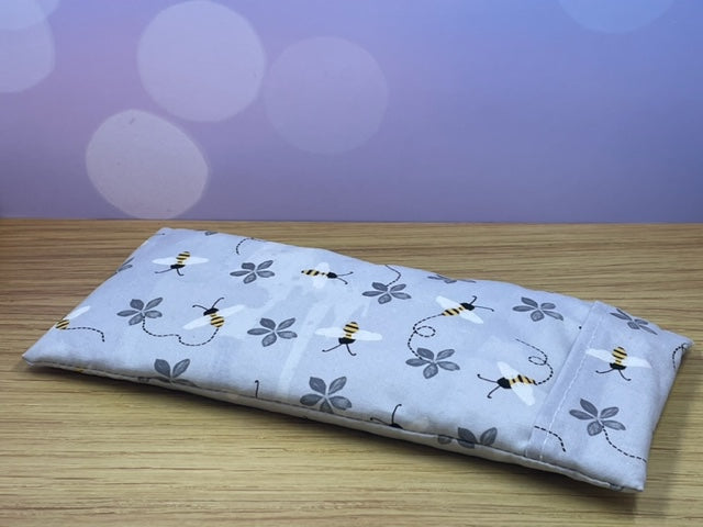 Aroma Therapy Lavender Scented Eye Pillow- Bee Pattern