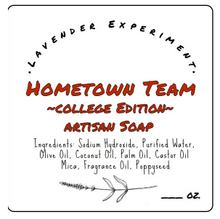 Load image into Gallery viewer, Hometown Team College Edition Artisan Soap
