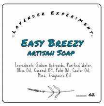 Load image into Gallery viewer, Easy Breezy Artisan Soap
