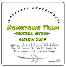 Load image into Gallery viewer, Hometown Team Football Edition Artisan Soap
