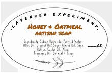 Load image into Gallery viewer, Honey &amp; Oatmeal Artisan Soap
