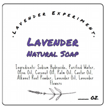 Load image into Gallery viewer, Lavender Natural Soap
