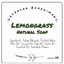 Load image into Gallery viewer, Lemongrass Natural Soap
